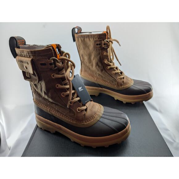 New Sorel x Concepts CNCPTS Caribou Rein WP in Tawney Buff size 10.5 - Picture 1 of 7